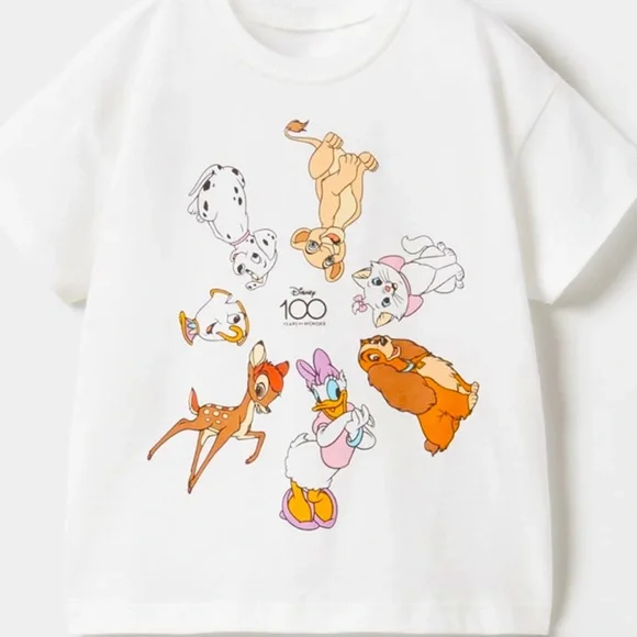 Clothes Zara Bambi Shirt Zara Shirts Tops Zara Disney Tshirt Yrs